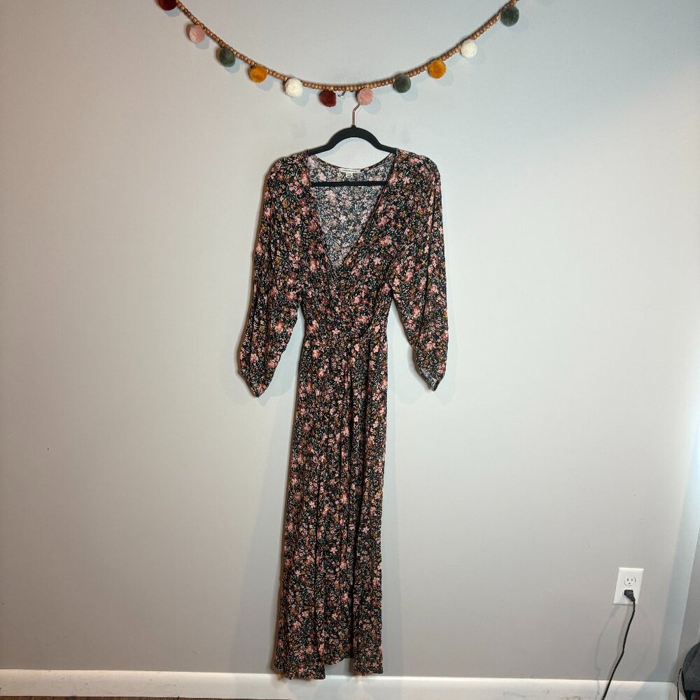 American Eagle floral duster kimono cardigan - Picture 2 of 6